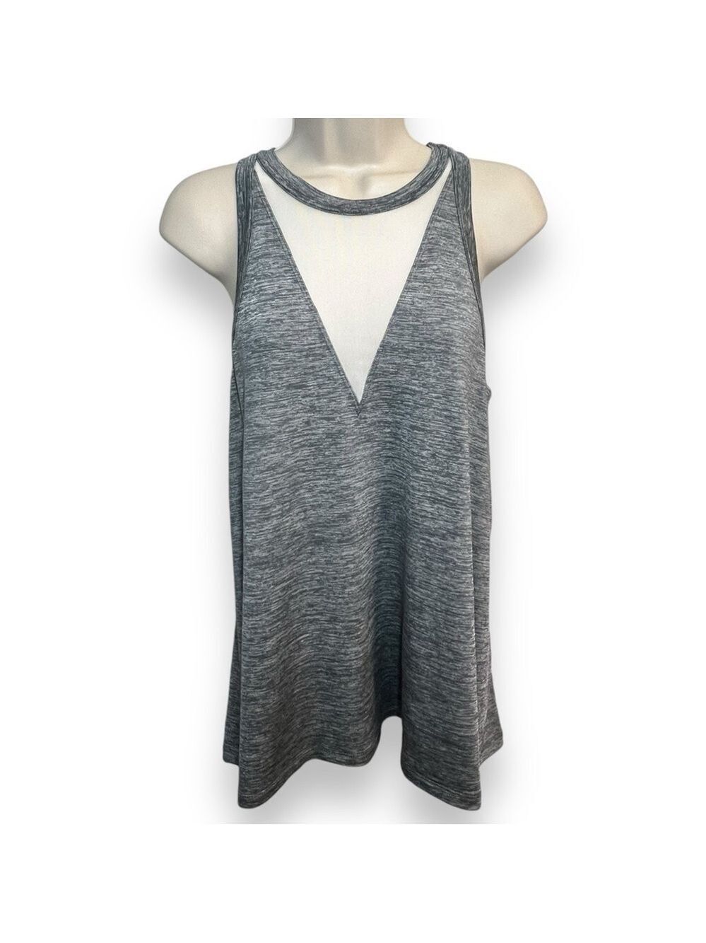Athleta Women’s Utopia Tank Heather Gray Size Small